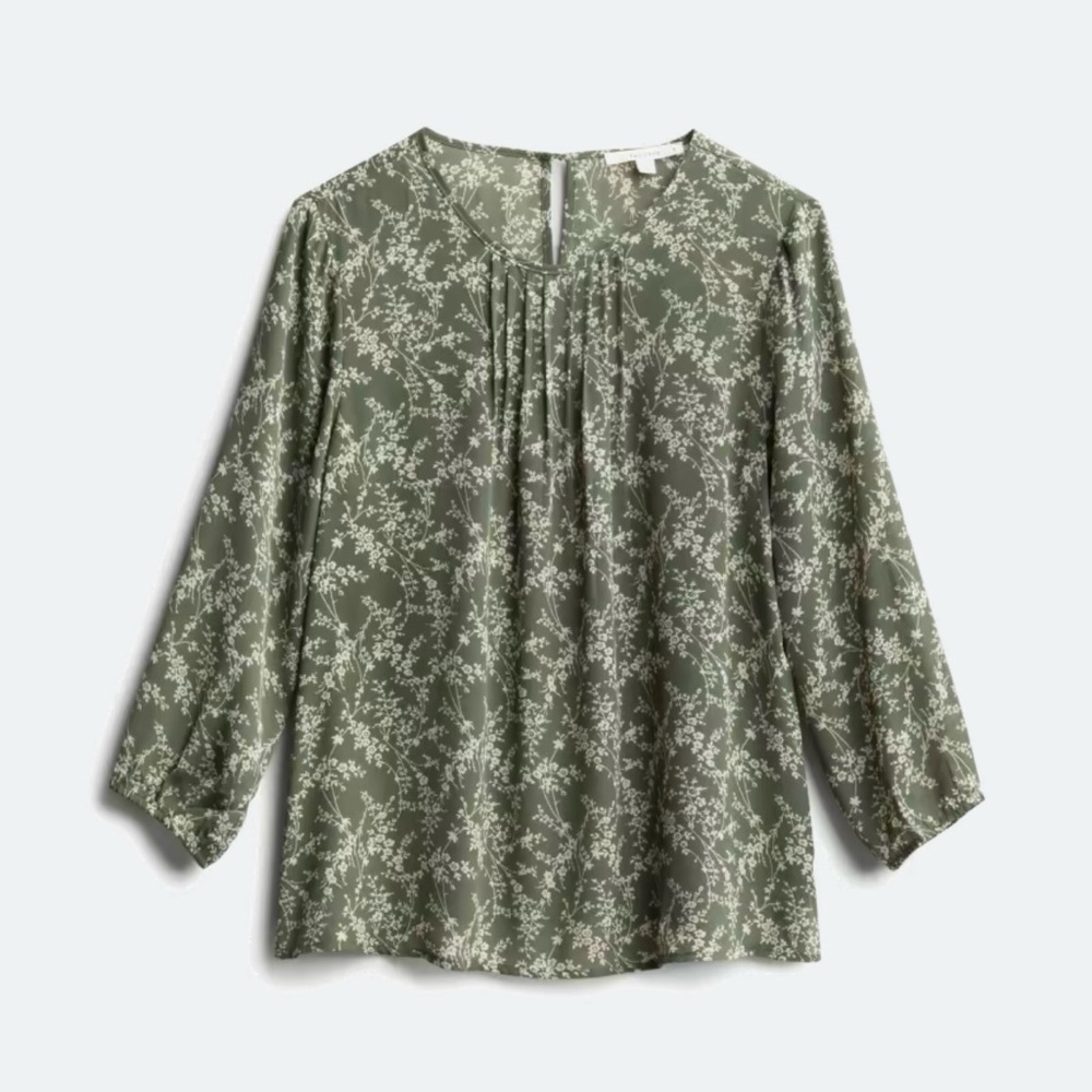 Fun2Fun Steph Pleated Blouse Size XXL